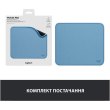 Килимок для миші Logitech Mouse Pad Studio, Blue (956-000051)