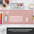 Килимок для миші Logitech Desk Mat Studio, Darker Rose (956-000053)