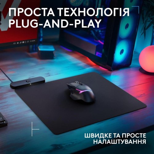 Килимок для миші Logitech G PowerPlay 2, Black (947-000003)