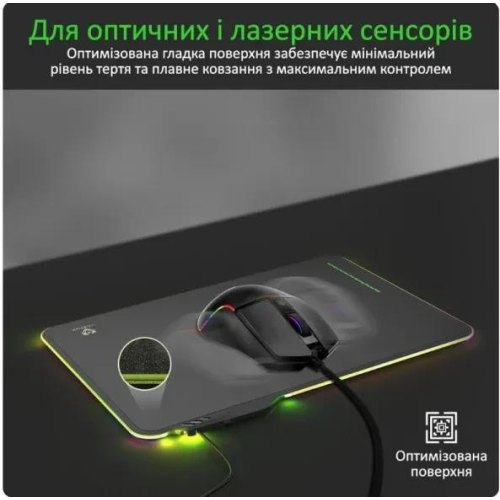 Килимок для миші Vertux Fluxpad, Black