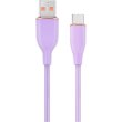 Кабель Cablexpert, USB Type-A to USB Type-C, 2.1A, 1.5м, Purple (CC-USB2S-AMCM-1.5M-P)