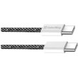 Кабель ColorWay, USB Type-C to USB Type-C, 3А, 1м, Black (CW-CBPDCC061-BK)
