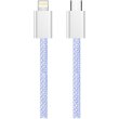 Кабель ColorWay, USB Type-C to Lightning, 3.0А, 1м, Purple (CW-CBPDCL061-PU)