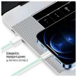 Кабель ColorWay, USB Type-C to Lightning, 3.0А, 1м, Green (CW-CBPDCL061-G)