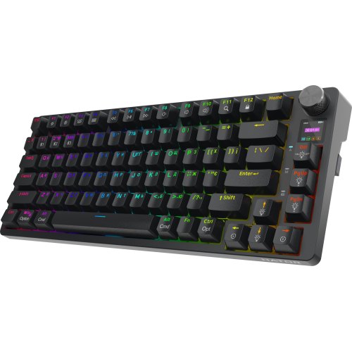 Клавіатура бездротова Hator Icefall PRO Wireless, TFT display, Black (HTK450UA)