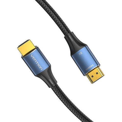 Кабель Vention, HDMI to HDMI, v2.1, 1м, Black (ALGLF)