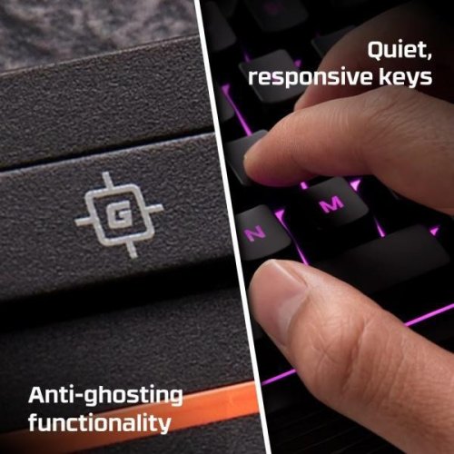 Клавіатура дротова HyperX Alloy Core RGB, Black (4P4F5AA)