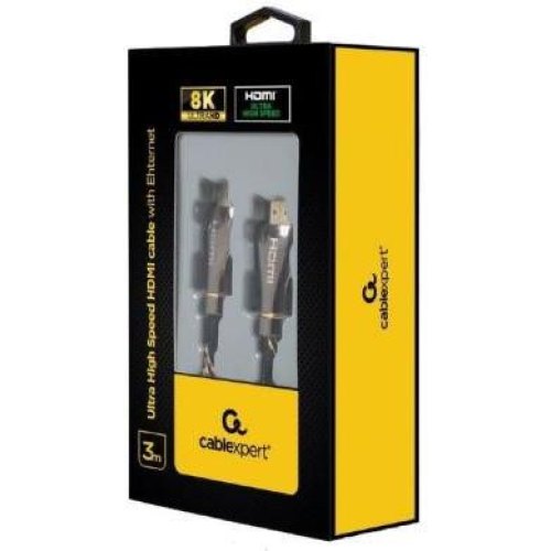 Кабель Cablexpert, HDMI to HDMI, v2.1, 3м, Black (CCBP-HDMI8K-3M)
