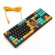 Клавіатура дротова A4Tech Bloody AT87 RGB Renegade Black/Yellow