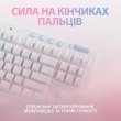 Клавіатура дротова Logitech G713 Linear, White (920-010678)