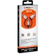 Кабель REAL-EL Premium 3in1, USB Type-A to Lightning/MicroUSB/USB Type-C, 1м, Black (EL123500035)
