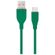 Кабель Cablexpert, USB Type-A to USB Type-C, 2.1A, 1.5м, Green (CC-USB2S-AMCM-1.5M-G)