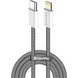 Кабель ColorWay, USB Type-C to Lightning, PD Fast Charging 27W, 2м, Black (CW-CBPDCL068-BK)
