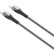 Кабель ColorWay, USB Type-C to USB Type-C, PD Fast Charging, 3А, 65W, 1м, Grey (CW-CBPDCC040-GR)