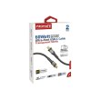 Кабель Promate, USB Type-C to USB Type-C, 3A, 60W, 2м, Black (transline-cc200.black)