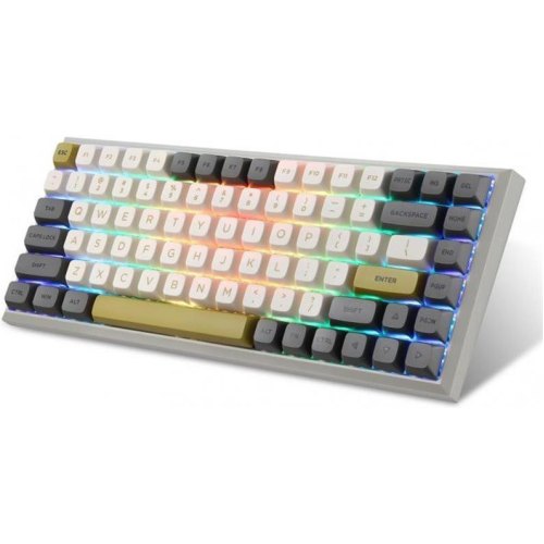 Клавіатура бездротова Motospeed SK84, Outemu Blue, Grey (mtsk84mb)