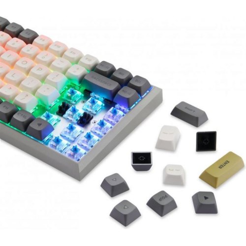 Клавіатура бездротова Motospeed SK84, Outemu Blue, Grey (mtsk84mb)