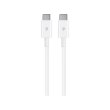 Кабель Ttec, USB Type-C to USB Type-C, 1.2м, White (2DK36B)