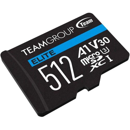 Карта пам'яті Team Elite, 512GB, MicroSDXC, UHS-I/U3 Class 10 (TEAUSDX512GIV30A103)