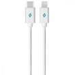 Кабель Ttec, USB Type-C to Lightning, 1.5м, White (2DKM04B)