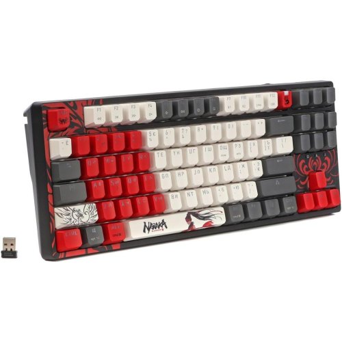 Клавіатура бездротова A4Tech Bloody WS87, RGB, Naraka Black