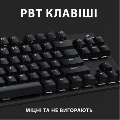 Клавіатура дротова Logitech G413 TKL SE Corded Mechanical Gaming Keyboard, Black (920-010446)