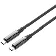 Кабель ColorWay, USB Type-C to USB Type-C, 5А, 1м, Black (CW-CBPDCC069-BK)
