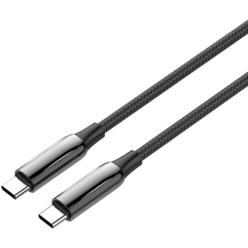 Кабель ColorWay, USB Type-C to USB Type-C, 5А, 1м, Black (CW-CBPDCC069-BK)