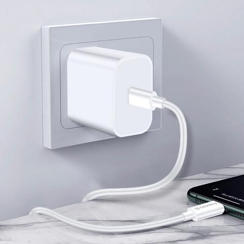 Кабель ColorWay, USB Type-C to USB Type-C, PD Fast Charging 65W, 3А, 2м, White (CW-CBPDCC056-WT)