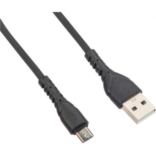 Кабель Proda PD-B47m, USB Type-A to MicroUSB, 1м, Black (PD-B47m-BK)