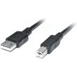 Кабель REAL-EL Pro, USB Type-A to USB Type-B, v2.0, 2м, Black (EL123500026)