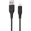 Кабель SkyDolphin S61L, USB Type-A to Lightning, 1м, Black (SDUSB-000573)