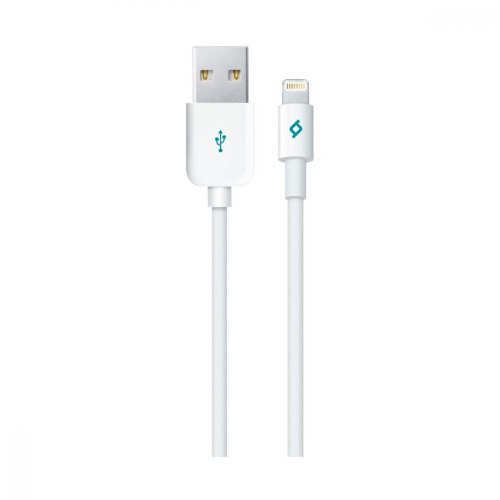 Кабель Ttec, USB Type-A to Lightning, 1.2м, White (2DKM01B)