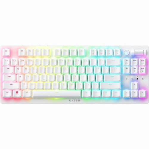 Клавіатура бездротова Razer DeathStalker V2 Pro TKL, Red Switch, White (RZ03-04373500-R3M1)