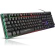 Клавіатура дротова REAL-EL Gaming 8700, Black (EL123100015)
