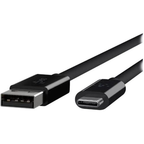 Кабель Belkin, USB Type-A to USB Type-C, OEM, 1м, Black (F2CU029bt1M-BLK-OEM)