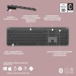 Клавіатура бездротова Logitech Signature Slim K950, US, USB, Graphite (920-012465)