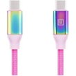 Кабель REAL-EL Premium, USB Type-C to USB Type-C, 1м, Rainbow (EL123500053)