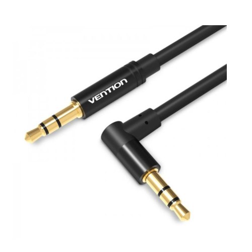 Аудіокабель Vention, 3.5мм to 3.5мм, 1.5м, Black (BAKBG-T)