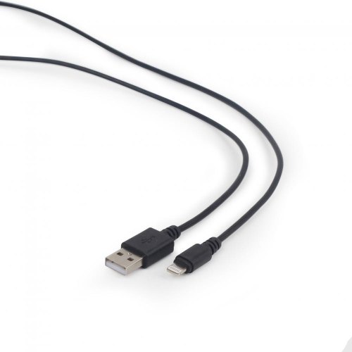 Кабель Cablexpert, USB Type-A to Lightning, 1м, Black (CC-USB2-AMLM-1M)