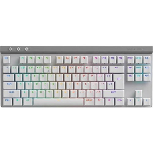 Клавіатура бездротова Logitech G515 Lightspeed TKL, White (920-012539)