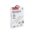 Кабель Promate, USB Type-C to USB Type-C, 1м, White (xcord-cc.white)