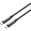 Кабель ColorWay, USB Type-C to USB Type-C, 5А, 2м, Black (CW-CBPDCC070-BK)