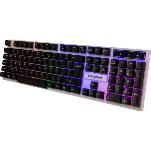 Клавіатура дротова FrimeCom FC-801А-USB, Black