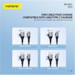 Кабель Foneng X92 4-in-1, USB Type-A/USB Type-C to USB Type-C/Lightning, 60W, 1м, Black (X92-CA-FIO)