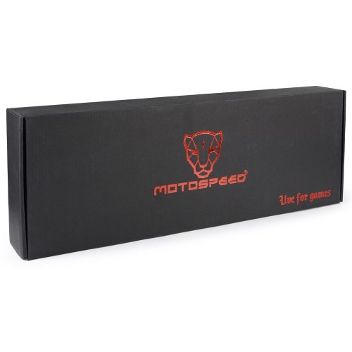 Клавіатура дротова Motospeed CK107, Outemu Blue, RGB, Ukr, Black (mtk96mb)
