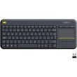 Клавіатура бездротова Logitech K400 Plus, Black (920-007145)