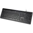 Клавіатура дротова REAL-EL Comfort 7085 Ukr, Black (EL123100032)