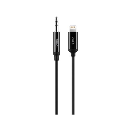 Кабель Ttec, 3.5мм to Lightning, 1м, Black (2DK42S)
