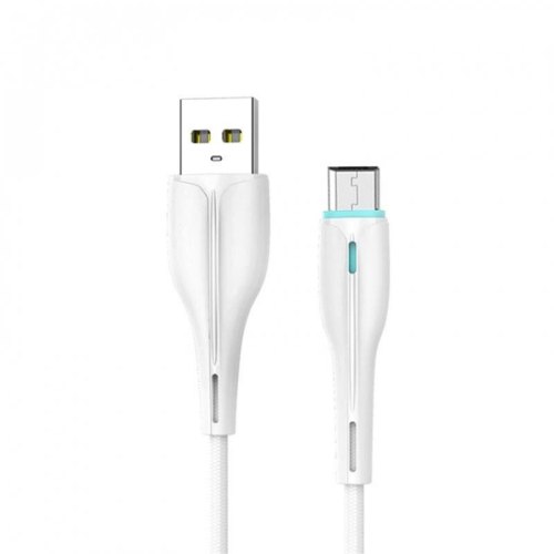 Кабель SkyDolphin S48V, USB Type-A to MicroUSB, 1м, White (USB-000427)